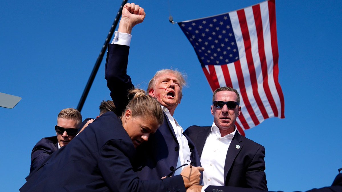 SenatorBanks's tweet photo. Today marks one month since an assassination attempt on President Trump’s life. 
 
Big Tech and the media wants you to move on and forget about it. 

We won’t! There must be accountability. https://t.co/cNz97KhnD0