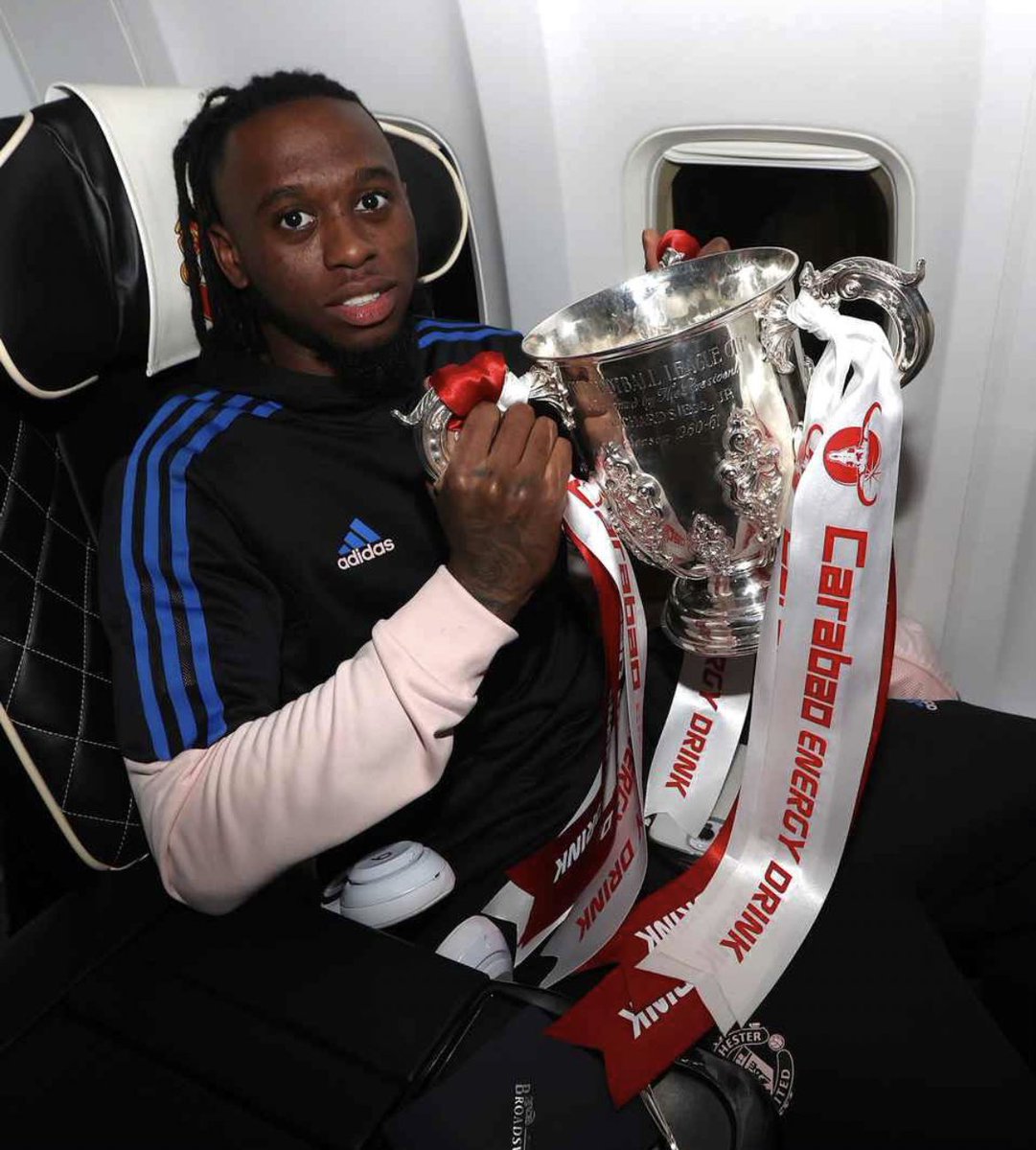 JayMotty's tweet photo. Genuinely don’t think we’d have won either of these without AWB. When it comes to keeping a winger quiet there’s no one better - wish him well at West Ham https://t.co/kjrLaKZ5fr
