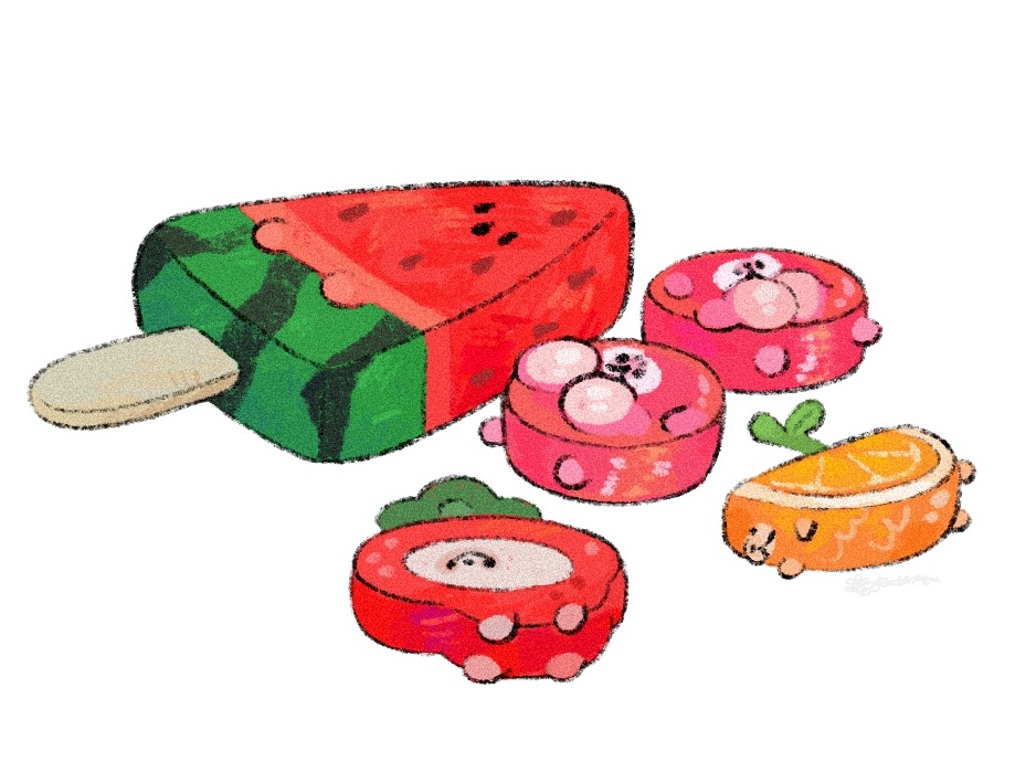 🧊🍦🍉🍒🍓🍊💨