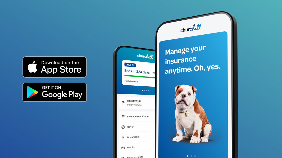 Time poor? We got you! We've created a brand-new app that puts Churchie in your pocket. By listening to our customers, we've created a piece of technology that integrates seamlessly with our existing digital journey. Find out more here: churchill.com/app