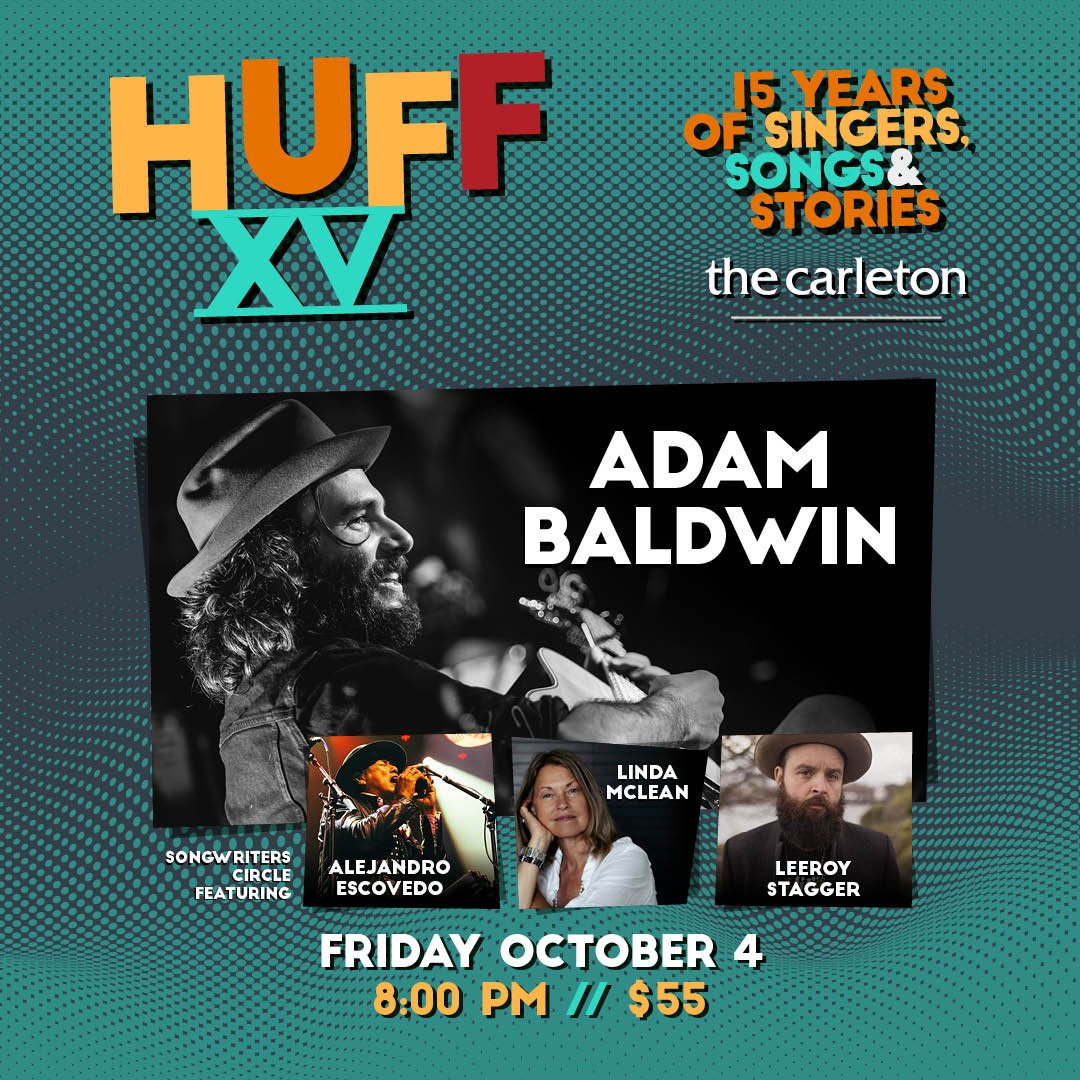 ⚡️🌊HALIFAX🌊⚡️ I’m very much looking forward to returning to <a href="/CarletonHalifax/">The Carleton</a> for <a href="/HUFFhalifax/">HUFF</a> on October 4th. This place has meant the world to me, and they’ve got a banger of a festival this year. See you on Argyle. ☮️💟 adambaldwin.ca/tour/
