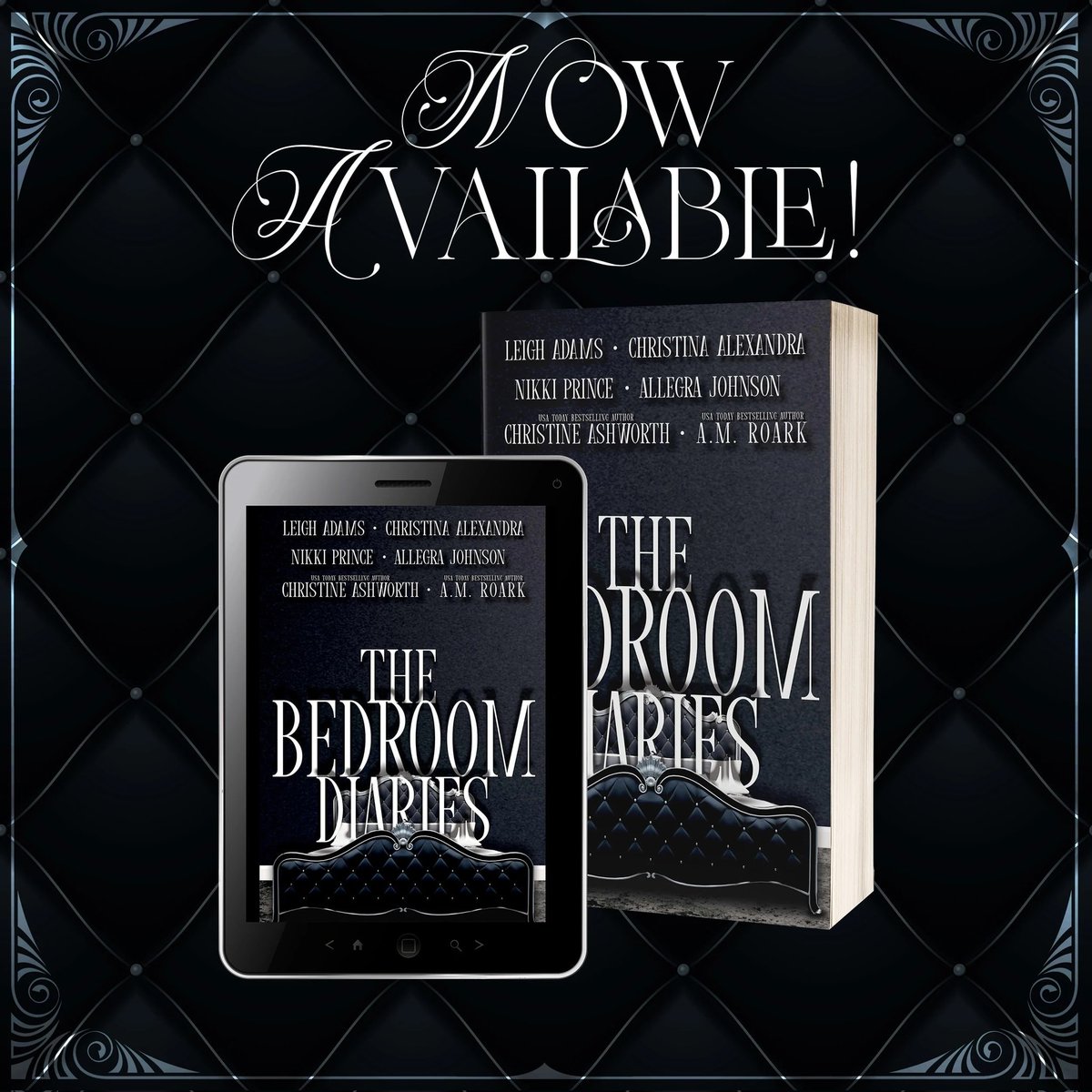 New Release

🛏️THE BEDROOM DIARIES🛏️books2read.com/thebedroomdiar…
#newrelease #OutNow #anthology #indieauthors