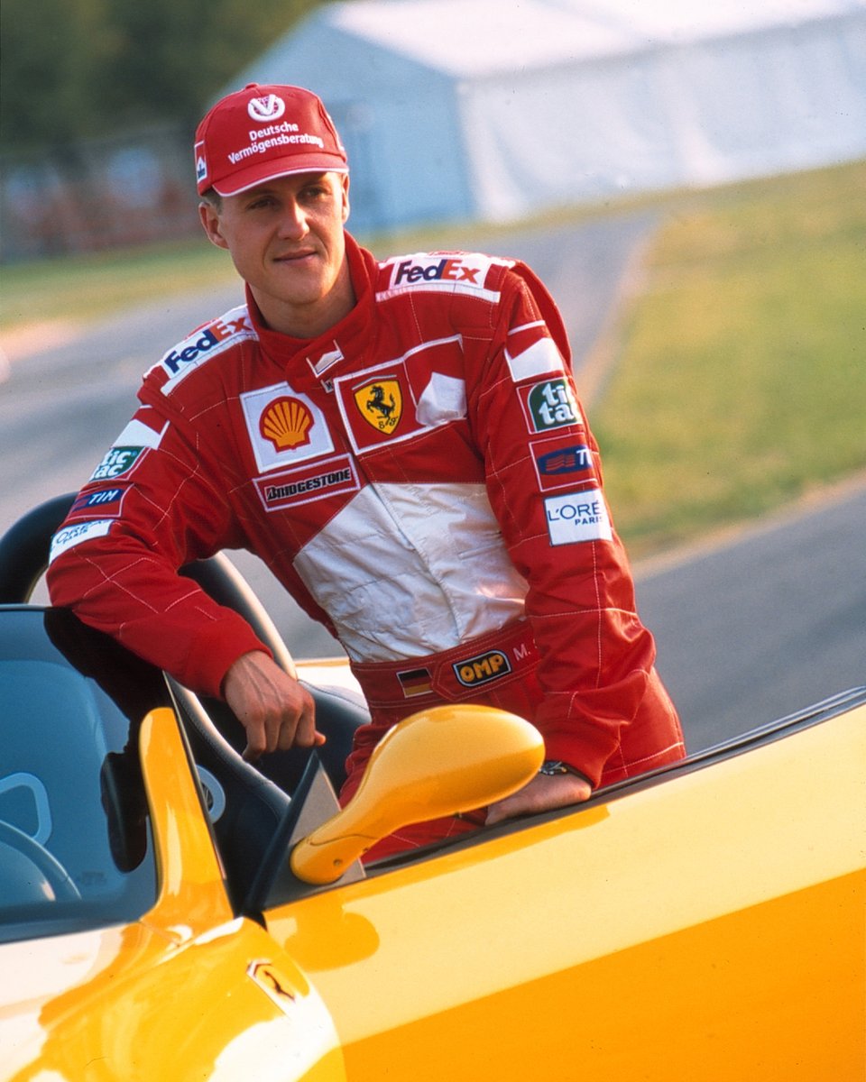 ScuderiaFerrari's tweet image. Unlocking the archives 🔓 Michael, Unseen. 📸