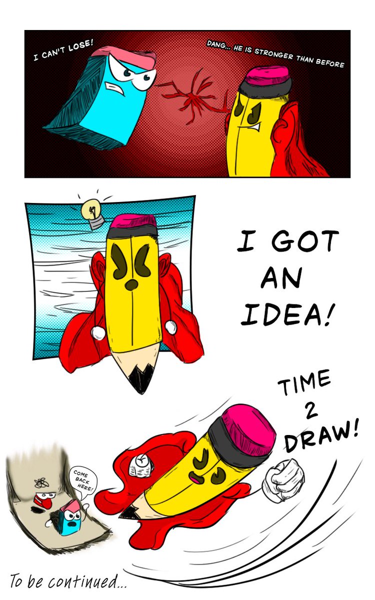 FootdiveComics's tweet photo. Pencil man #2 (4/4) https://t.co/Vn7tU1DuQB