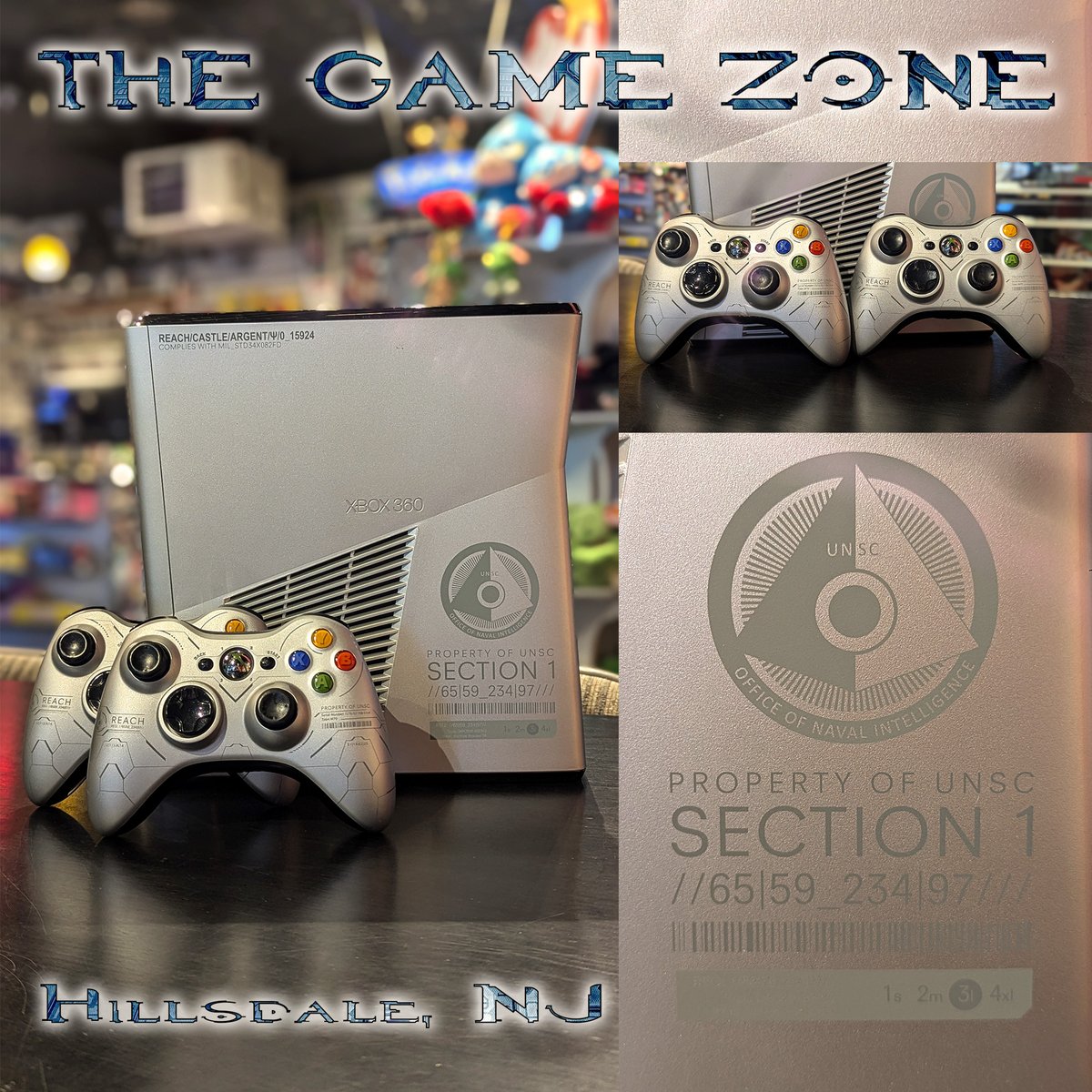 TheGameZoneGZ's tweet photo. TJi! #HaloReach #Xbox360 250 GB Console Bundle
#halo #bungie #haloreachconsole #haloxbox360 #xbox360games #halogames #thegamezone #hillsdalenj https://t.co/CAN11auwq4
