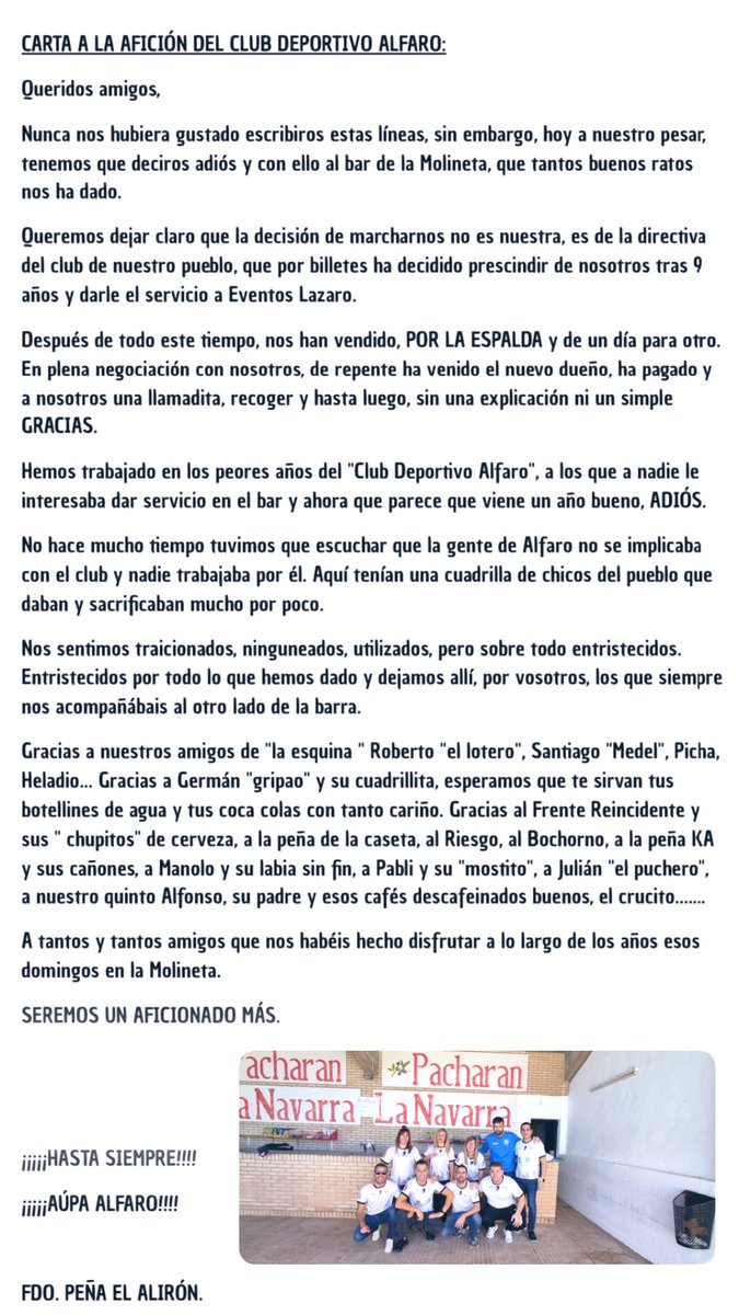 !AUPA ALFARO! ❤️