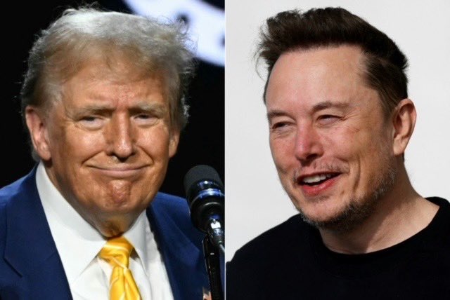 An online chat between Donald Trump and Elon Musk was plagued with technical problems as, unfortunately, they managed to get the sound working