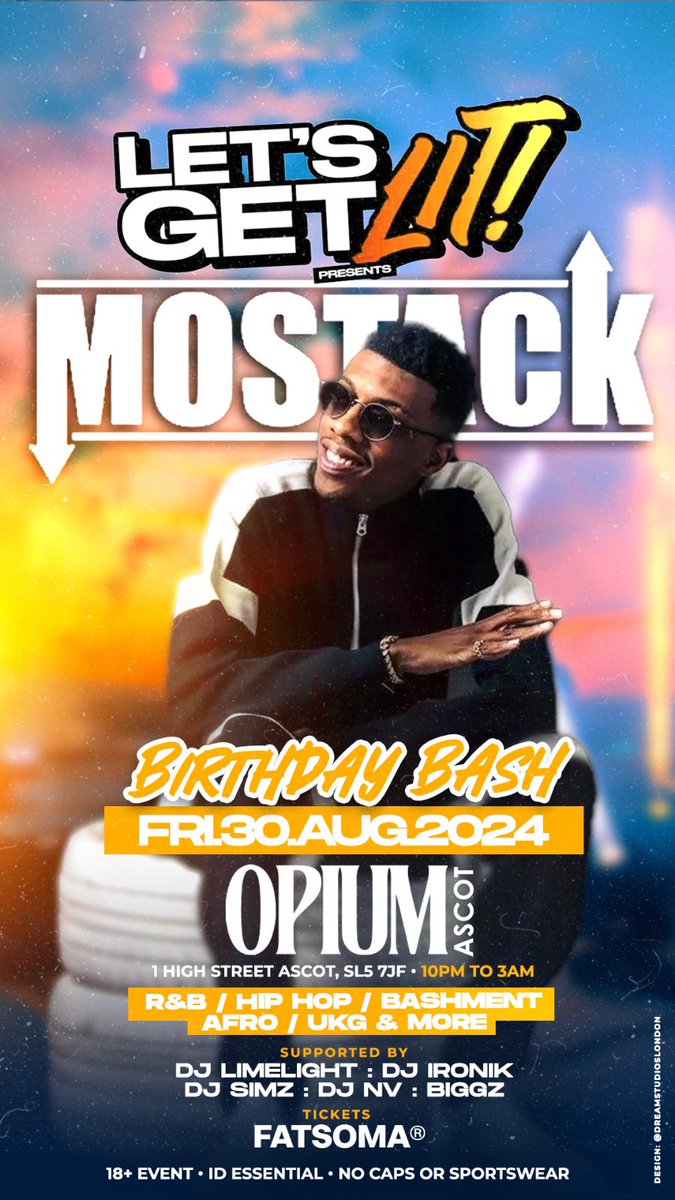 Had a blast creating this design for @opiumascot next event. The client recently reached out to me to work on the artwork for <a href="/mostack/">Chaug Lax</a> birthday bash and here’s the result. #HappyClients 🤓 🎉✨🎤

Looking for a flyer that stands out and attracts a crowd?  Let’s talk 🗣️