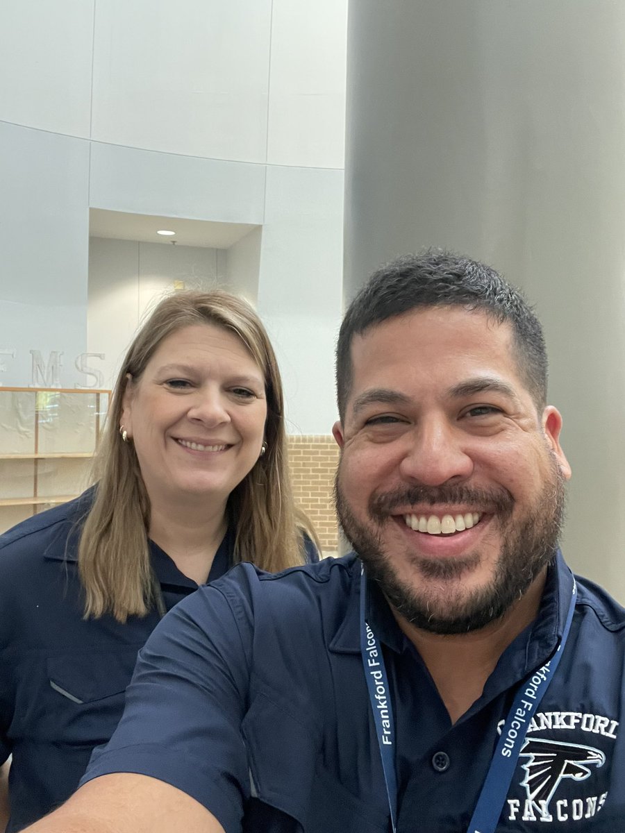 First day vibes <a href="/FMS_Plano/">Frankford Falcons</a>! Let’s do this! #TeamPlanoISD
