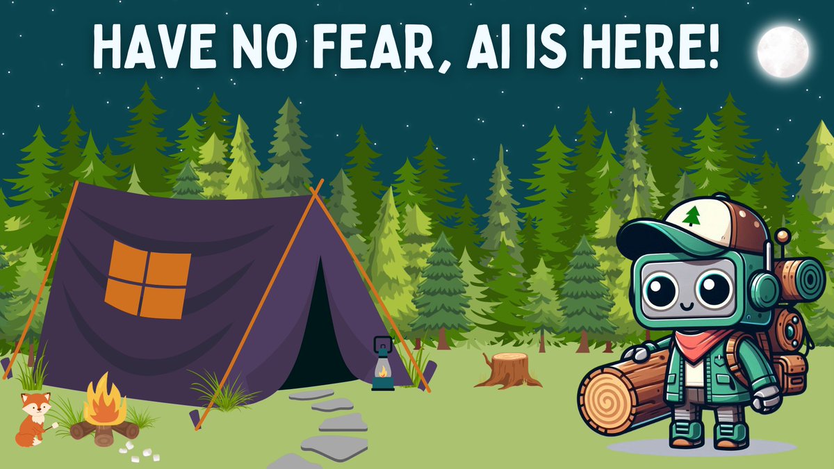 Becca Buck, MET (@edtechwithbec) on Twitter photo Get ready campers! Camp AI is starting in 10 minutes. Join us on an adventure filled PD day to learn more about AI in the classroom!π
First up, Have No Fear, AI is Here!
<a href="/techdrea_/">Andrea Watkins</a> <a href="/TechiePri/">Priscila is on BlueSky & Instagram</a> <a href="/KMeyering/">Kelly Meyering</a> <a href="/shanateaches/">Shana π©π»βπ»</a> <a href="/KMP21OS/">Kelsey Perkins</a> Get ready campers! Camp AI is starting in 10 minutes. Join us on an adventure filled PD day to learn more about AI in the classroom!π
First up, Have No Fear, AI is Here!
<a href="/techdrea_/">Andrea Watkins</a> <a href="/TechiePri/">Priscila is on BlueSky & Instagram</a> <a href="/KMeyering/">Kelly Meyering</a> <a href="/shanateaches/">Shana π©π»βπ»</a> <a href="/KMP21OS/">Kelsey Perkins</a>
