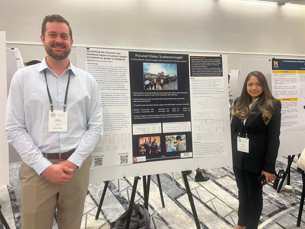 Greatly enjoyed seeing how the ophthalmology community is using AI, magnetic stem cells, and more to improve worldwide eye health at the Global Ophthalmology Summit this past weekend. #GOsummit #aao #medtwitter