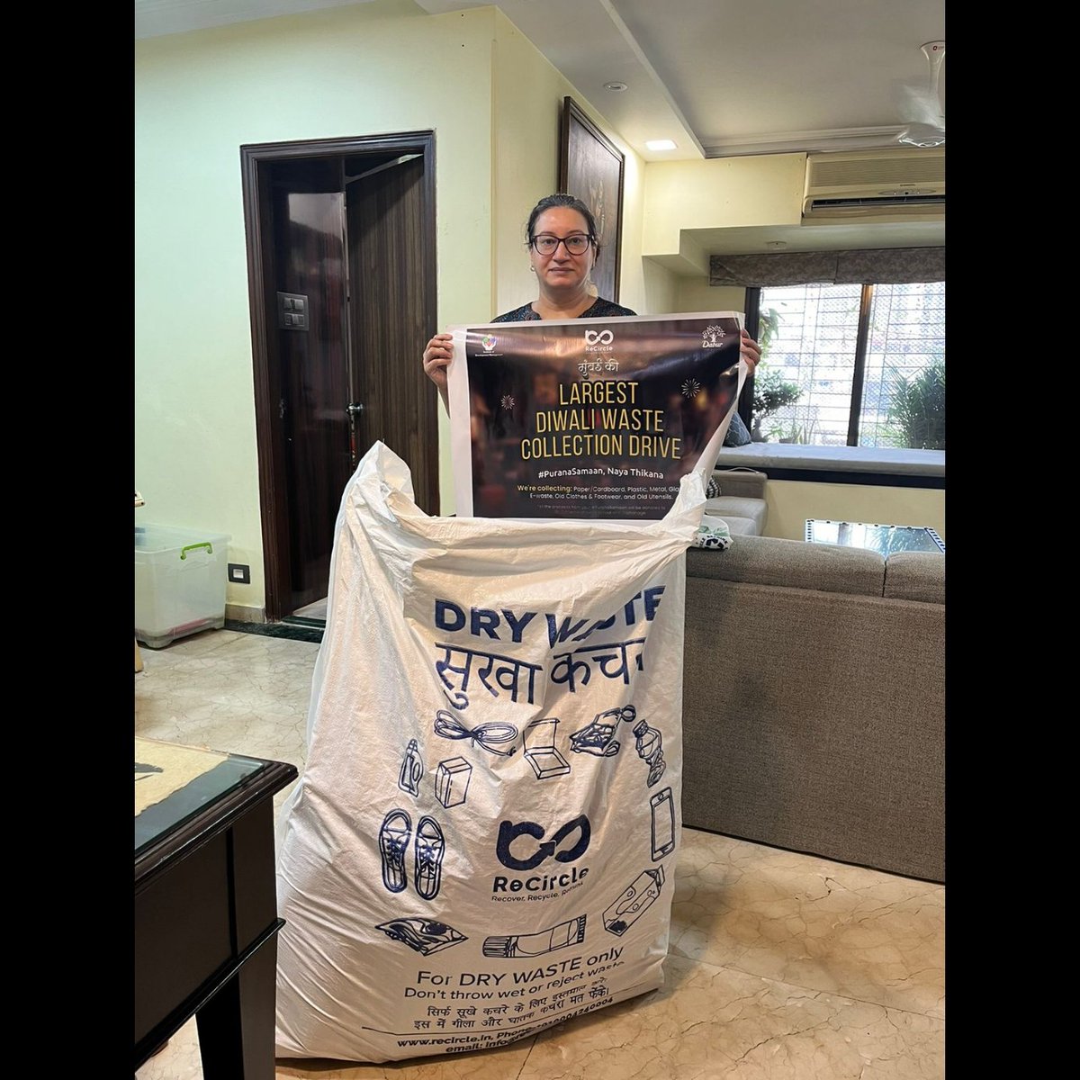 AGNIHWEST's tweet photo. 3. Agni &amp; Re Circle Dry Waste Collection Drive 

This Drive was organised in collaboration with Re circle: Largest Dry waste collection drive, which is the most pressing issue in our city and country at large. https://t.co/1wDbjhNNUJ