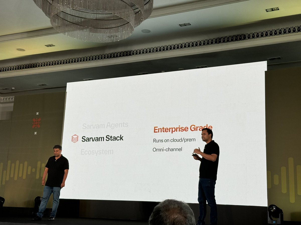 Absolutely mind blowing day with <a href="/SarvamAI/">Sarvam AI</a> team which launched a range of their products to showcase power of GenAI and Llama 3.1 by <a href="/AIatMeta/">AI at Meta</a> ! Solutions on <a href="/WhatsApp/">WhatsApp</a> was coolest! <a href="/NandanNilekani/">Nandan Nilekani</a> said it right , India will be the place where impact and use cases will be built !
