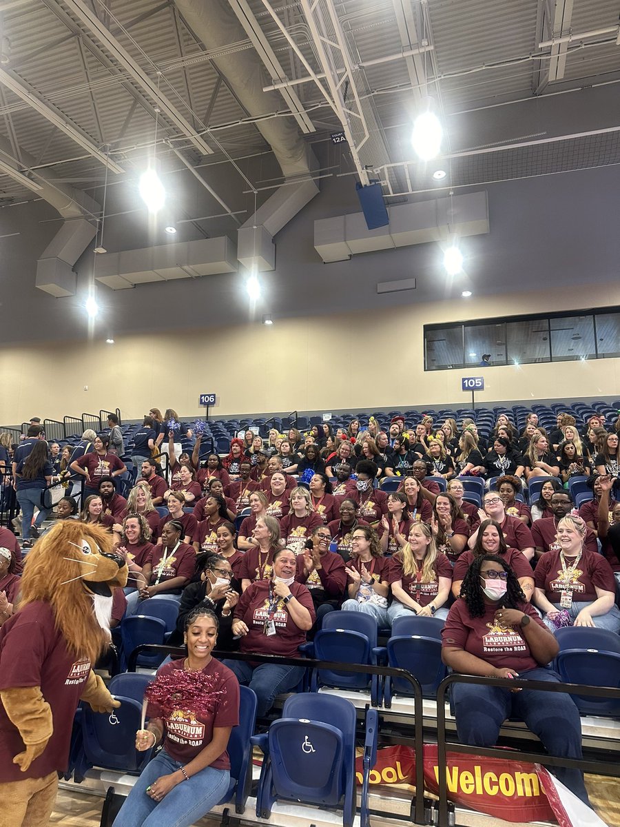 LES is Ready to Roar for the 2024 <a href="/HenricoSchools/">Henrico Schools</a> Convocation!!