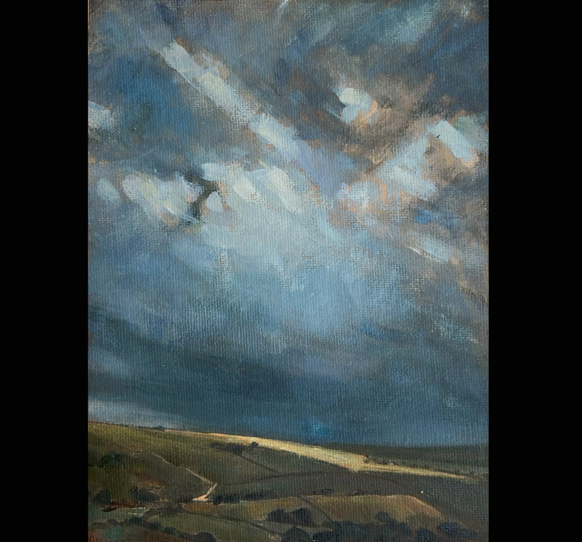 in progress ..small acrylic and oil study on canvas
#artist #oilpainting  #supportlocalartists #SupportLocalBusinesses  #artexhibition2024 #artforsale #lamporthall #northantsandrutlandopenstudios #darkside