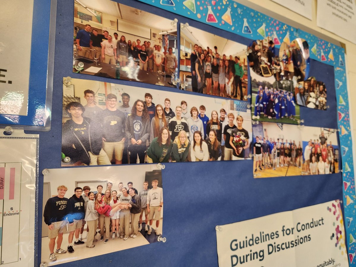 The annual updating of the Wall of Survivors! #APChem