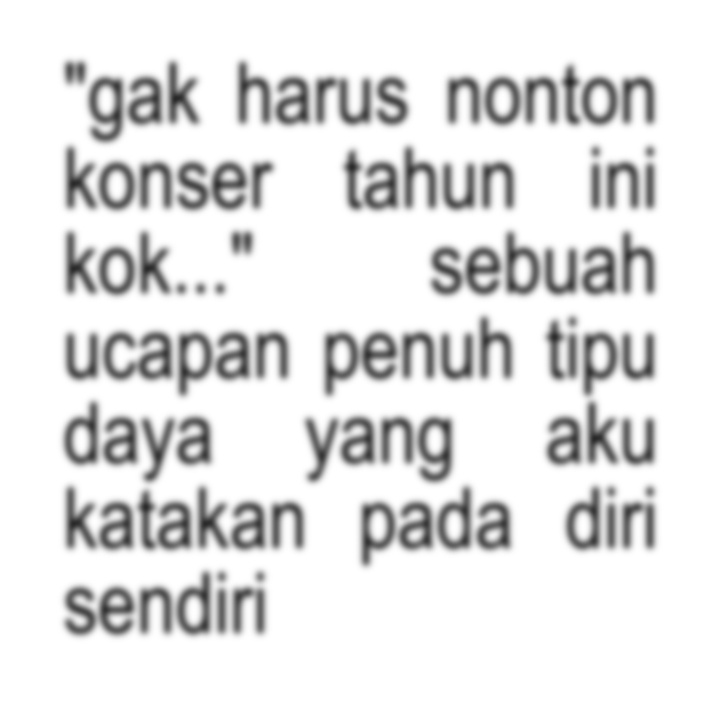 ujung ujungnya galau juga