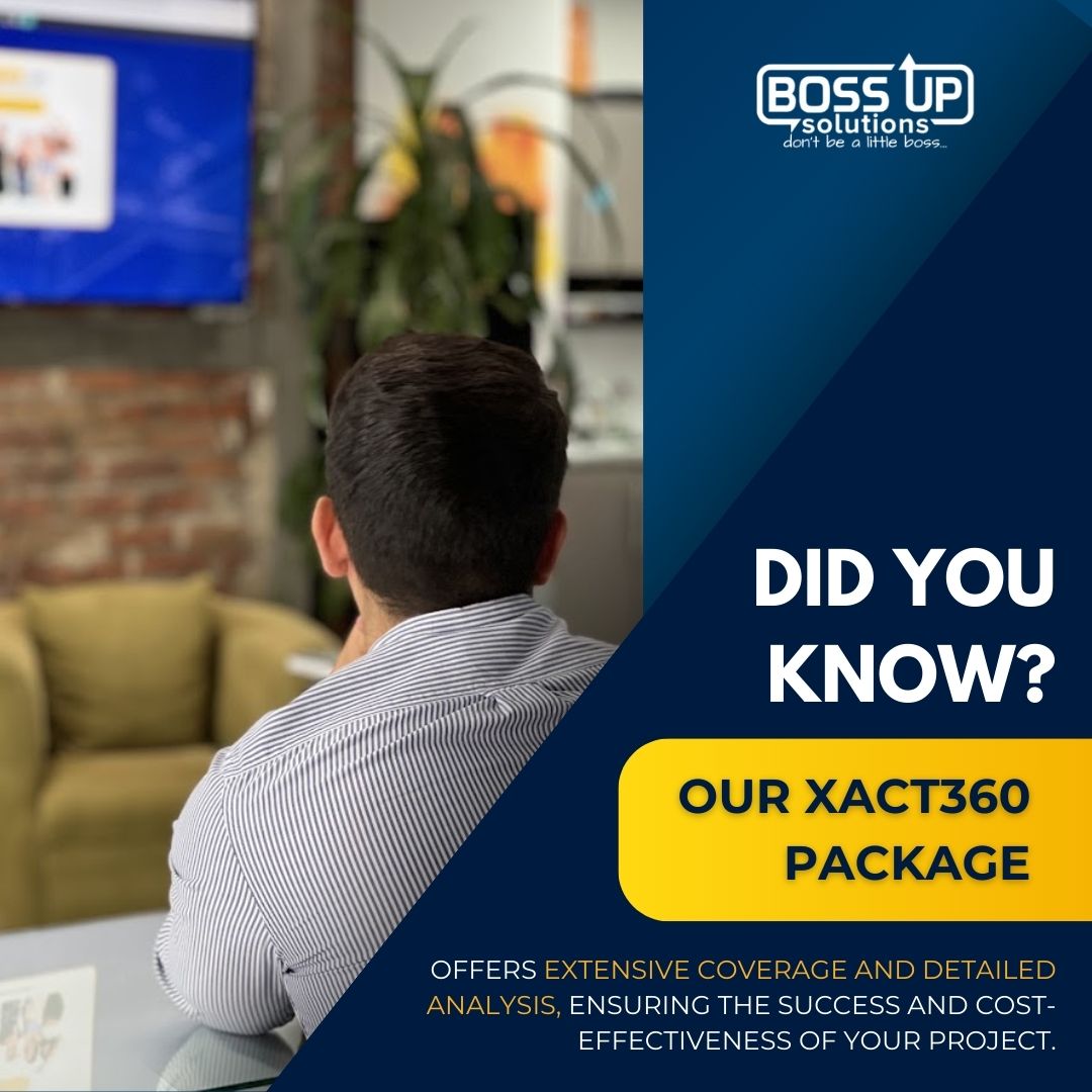 BossUpSolutions's tweet image. With XACT360, you get detailed and precise estimates that can significantly boost your claim settlements. Don’t miss out on your rightful compensation.
Maximize your claims with XACT360.
Don&apos;t be a little boss.

#ClaimsData #XACT360 #MaximizeSettlements