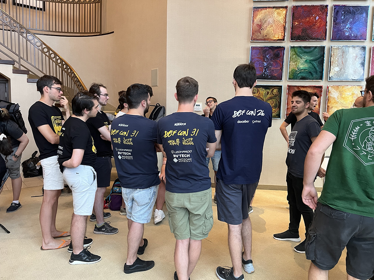 Nozomi Networks (@nozominetworks) on Twitter photo 🚩 Congratulations to the <a href="/mhackeroni/">mhackeroni</a> team for landing 6th place at the @DEFCON 32 Capture the Flag (CTF) competition last week! We're thrilled to continue our support for this incredible team as they showcase their skills. Here's to many more successful competitions! #DEFCON32 🚩 Congratulations to the <a href="/mhackeroni/">mhackeroni</a> team for landing 6th place at the @DEFCON 32 Capture the Flag (CTF) competition last week! We're thrilled to continue our support for this incredible team as they showcase their skills. Here's to many more successful competitions! #DEFCON32