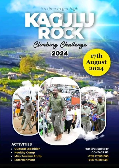 ENyarwa's tweet image. Just few days left to left to Kagulu Rock Event @KingNadiopeIV will be the chief climber
@RebeccaKadagaUG will be the guest speaker on the Tourism event organized by @hellenaholga09 #VisitUganda #KaguluRock #Kadaga #BusogaTourism