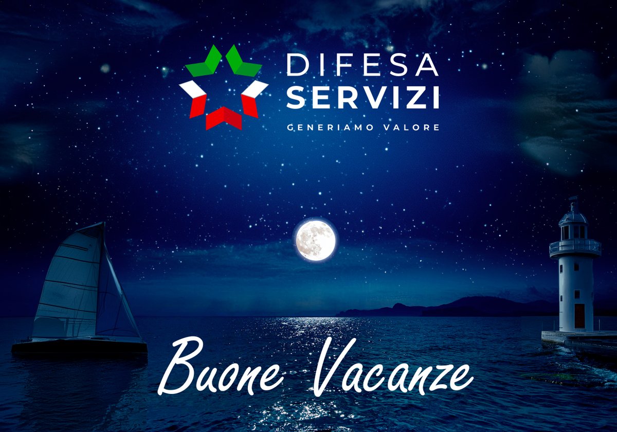 Difesa Servizi SpA (@difesa_servizi) on Twitter photo Le donne e gli uomini di #DifesaServizi augurano #buonferragosto alle #ForzeArmate, alle #Istituzioni e a tutti i partner, pubblici e privati, con cui quotidianamente operano per valorizzare il #sistemadifesa
#generiamovalore
<a href="/GuidoCrosetto/">Guido Crosetto</a> Le donne e gli uomini di #DifesaServizi augurano #buonferragosto alle #ForzeArmate, alle #Istituzioni e a tutti i partner, pubblici e privati, con cui quotidianamente operano per valorizzare il #sistemadifesa
#generiamovalore
<a href="/GuidoCrosetto/">Guido Crosetto</a>