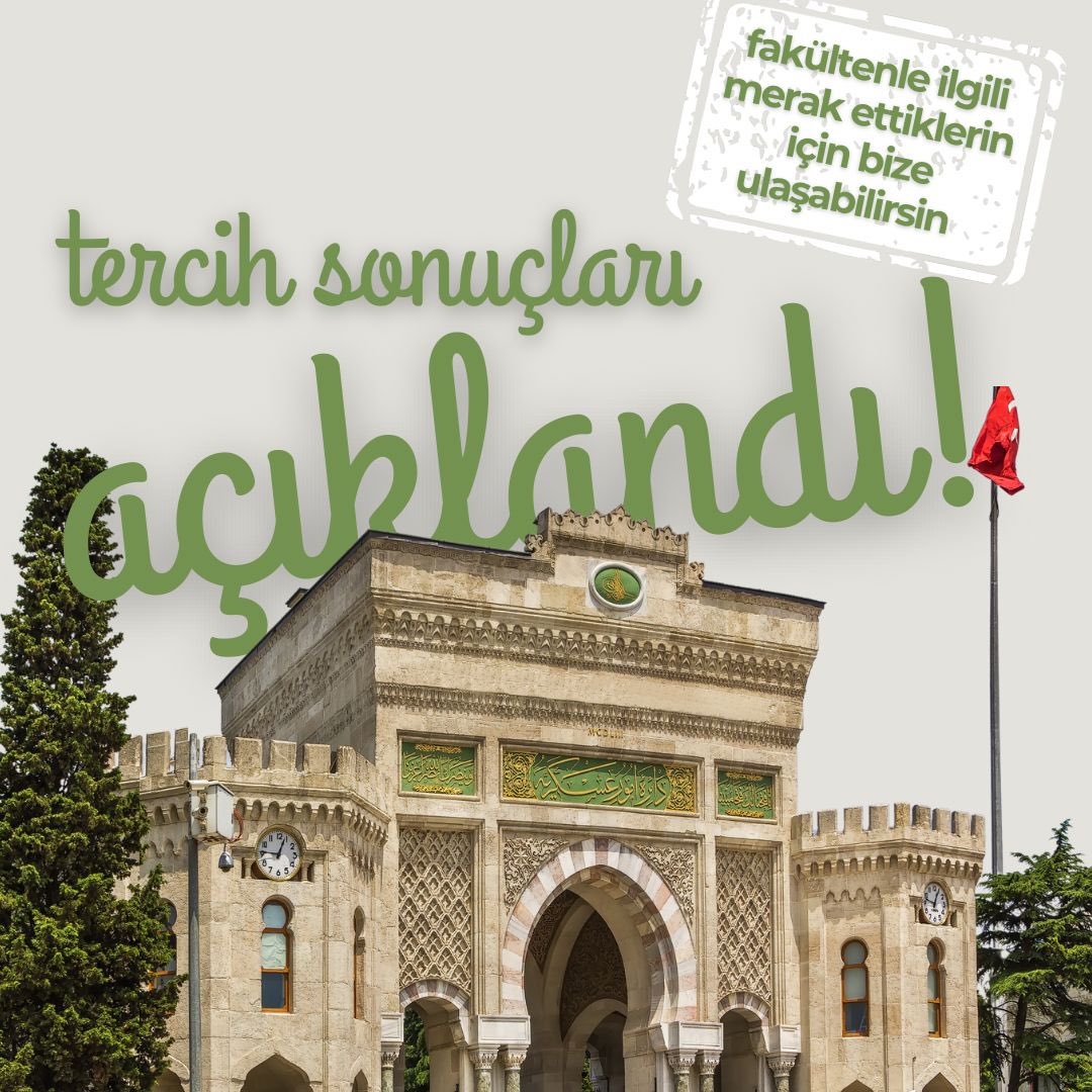 Hoş geldin Siyasallı,
Fakülteyle ve okulla ilgili soruların için DM'den bize ulaşabilirsin!