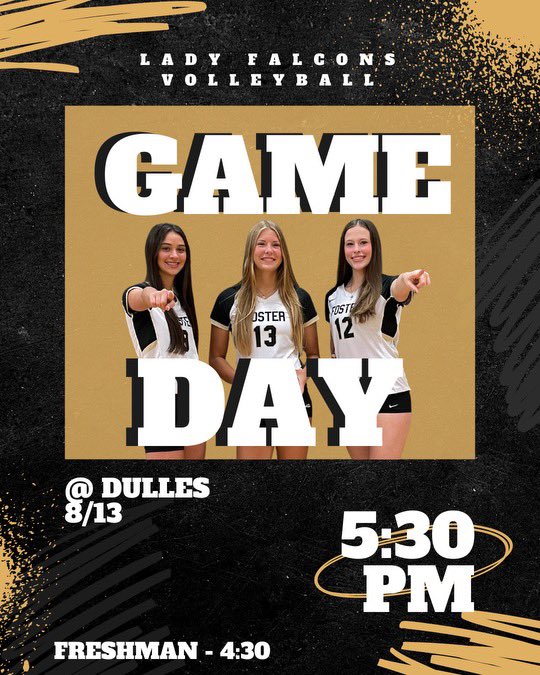 Foster Volleyball (@foster_vball) on Twitter photo Season opener tonight @ Dulles - come out and support your girls! <a href="/Brooke_Barnes2/">Brooke Barnes</a> <a href="/EmersonLechler/">๐
ด๐
ผ๐
ด๐๐๐
พ๐
ฝ โโโโโโโก</a> <a href="/RL_Knipling/">Reagan Knipling</a> <a href="/FosterHSNews/">Foster High School</a> <a href="/AthleticsFoster/">Foster Athletics</a> <a href="/FHSABC_TX/">FHSABC</a> Season opener tonight @ Dulles - come out and support your girls! <a href="/Brooke_Barnes2/">Brooke Barnes</a> <a href="/EmersonLechler/">๐
ด๐
ผ๐
ด๐๐๐
พ๐
ฝ โโโโโโโก</a> <a href="/RL_Knipling/">Reagan Knipling</a> <a href="/FosterHSNews/">Foster High School</a> <a href="/AthleticsFoster/">Foster Athletics</a> <a href="/FHSABC_TX/">FHSABC</a>