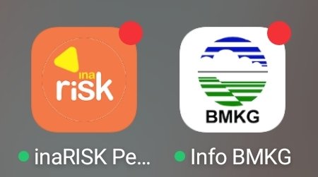 nararkive's tweet photo. Mitigasinya siapin tas siaga bencana ya teman-teman untuk lengkapnya, aku kutip dari sosmed tempat magang. Jangan lupakan kombo aplikasi ini dan NYALAIN NOTIF. 

Kalau mau latihan evakuasi diri, kalau di Jakarta bisa di Kantor BPBD DKI Jakarta Jembatan Lima (Iya, nyatu damkar) https://t.co/LT1TccTaEz