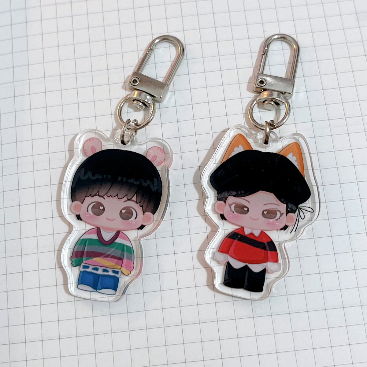 heesuncart's tweet photo. ๐ #RIEceived
โฐโโค #vjsproofs
โง easily one of my favorite keyrings!!! thank you so much for bringing these cuties home to me safely @vjscart ๐๐ฅน https://t.co/nZva5i0GYF