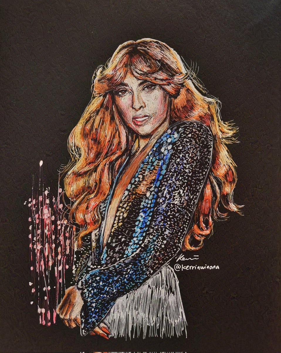 KerrinWinona's tweet image. Sketch of Eleni Foureira with a colored pen (by kerrin winona) 
I really love to draw her colorful hair 😃😃😃
This is the drawing process
youtu.be/e2jc1buXqaY?si…
#kerrinwinona #learntosketch #learntodraw #howtosketch #howtodraw #portraitsketch #photosketch #drawing #drawingideas