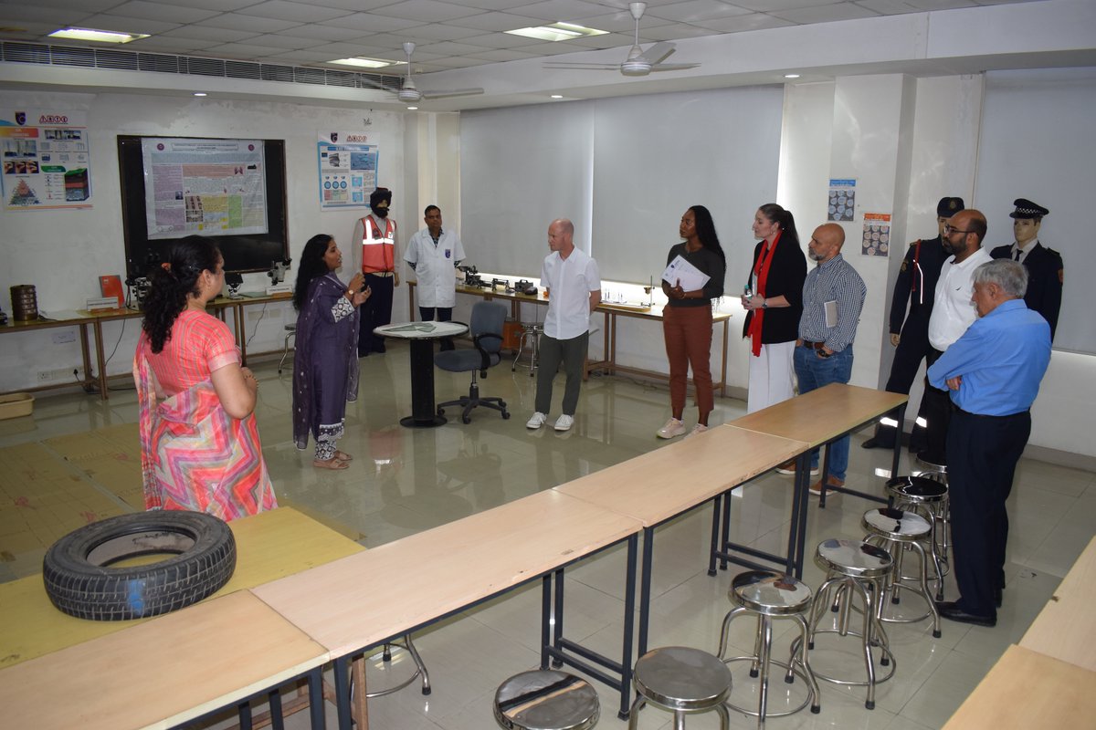 IRTEsocial's tweet photo. IRTE hosted a delegation of Road Safety and Transportation experts from Amazon's senior leadership. Our mutual commitment towards the cause facilitated an insightful and productive exchange of ideas to drive innovation and collaboration.

#amazon #irte #forensic #experttalk https://t.co/H8Jny4FDMb