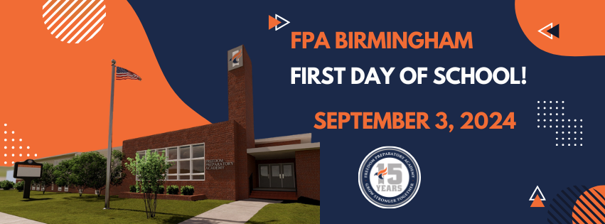 Freedom Prep Academy Charter Schools (@freedomprepacad) on Twitter photo Ready to join the adventure? We're NOW ENROLLING at Freedom Prep Birmingham!
Classes start September 3, 2024, so don’t miss out—secure your spot today!
📍 630 1st St S, Birmingham, AL 35205
📲 205-983-3174
đź“§ titusvillees@freedomprep.org
đź’» FREEDOMPREP.ORG Ready to join the adventure? We're NOW ENROLLING at Freedom Prep Birmingham!
Classes start September 3, 2024, so don’t miss out—secure your spot today!
📍 630 1st St S, Birmingham, AL 35205
📲 205-983-3174
đź“§ titusvillees@freedomprep.org
đź’» FREEDOMPREP.ORG