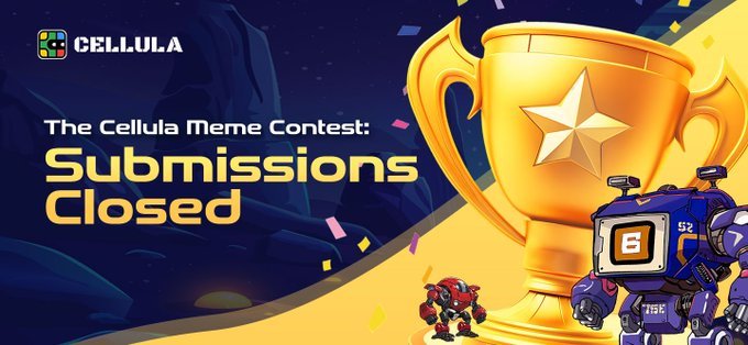 Cellula177504's tweet photo. La soumission pour le concours de mèmes Cellula est maintenant terminée!

Merci à tous les participants pour vos créations incroyables! 🙌✨

Les résultats seront annoncés le 16 août. Restez connectés pour découvrir les gagnants et célébrer vos œuvres! 🎊

#ConcoursDeMèmesCellula https://t.co/Zk1iHOSeH8
