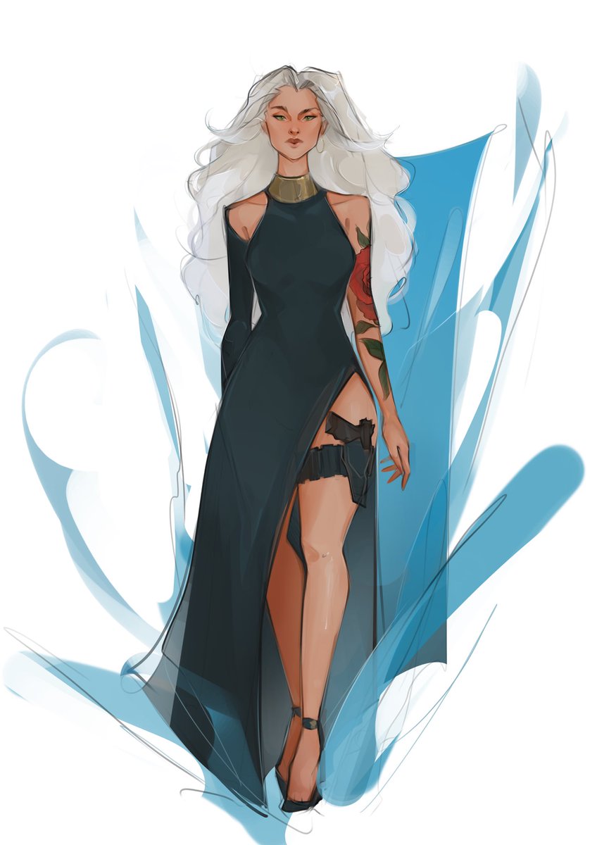 Roguish_K's tweet photo. @RapturesSaviour Your art style is beautiful! Good luck on your new venture into the world of commissions! I’ll drop a few of my WoW/GTAV OCs 🩵✨ https://t.co/ktrow1mfY1