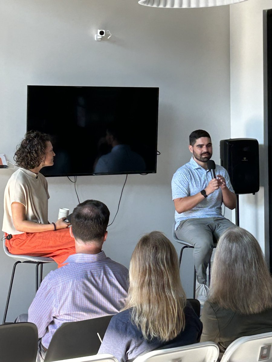 Hearing from <a href="/drink321coffee/">321 Coffee</a> about their social impact business and the challenges and opportunities! <a href="/RaleighFounded/">Raleigh Founded</a> Love hearing about how their relationship with <a href="/pendoio/">pendo.io</a> helped them grow their business and hire more employees. <a href="/RaleighFounded/">Raleigh Founded</a>
