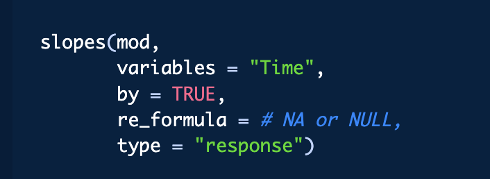 zac__robinson's tweet photo. @magelssen_chr @VincentAB @strengejacke @SolomonKurz @IsabellaGhement To be clear, literally the only difference here for the ATE's is switching "NA" to "NULL" in {marginaleffects}: https://t.co/cPwOaEuKvH