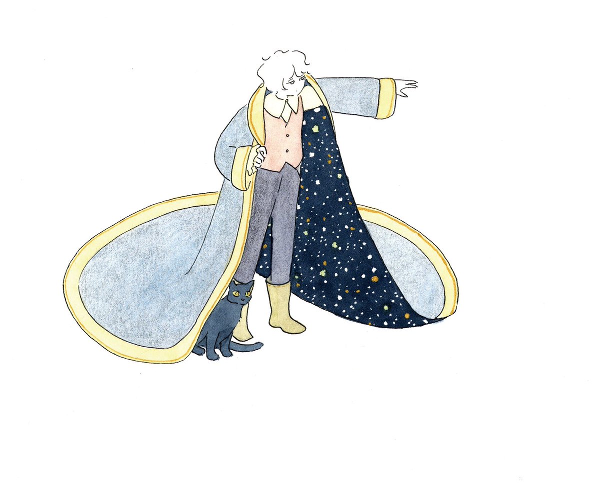 「#中庭と飛行船」|カシワイのイラスト
