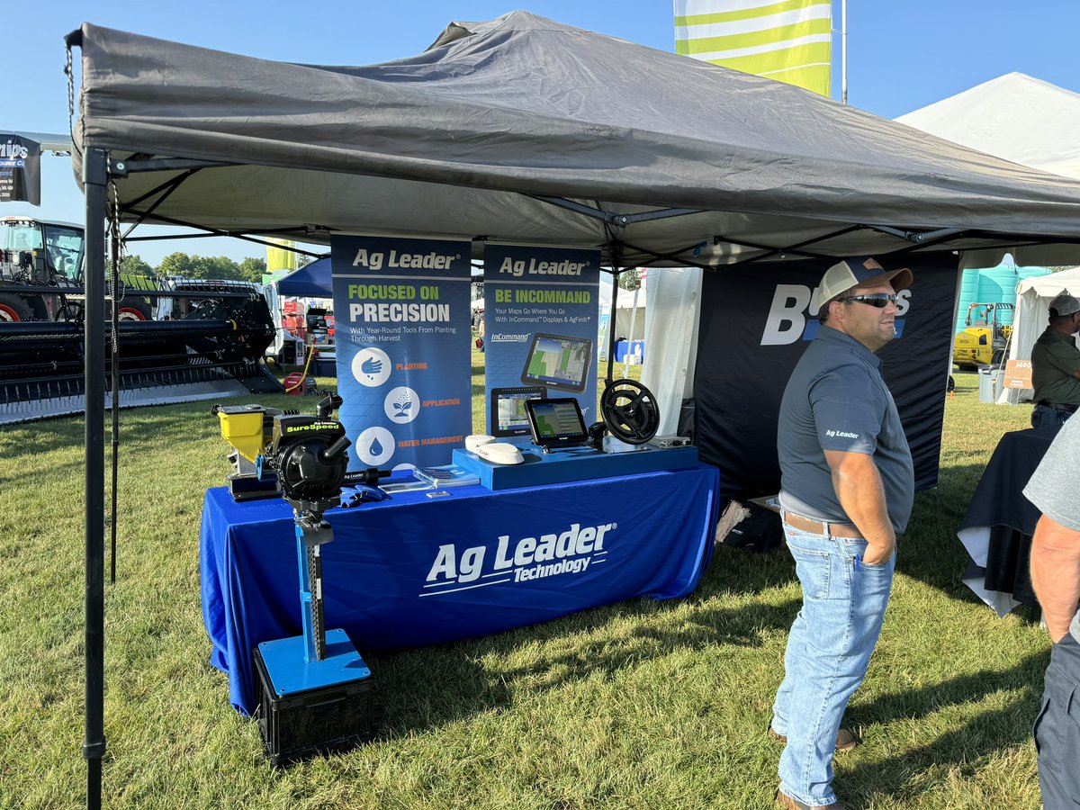 boyet_norte's tweet image. Good morning @theAgroExpo 2024 visitors! @AgLeaderTech is here with @Burnips_Equip and Williams Farm Machinery. Talk to Ryan and Troy about #SeedCommand #SteerCommand #RightSpot #SteadySteer Enjoy the show!