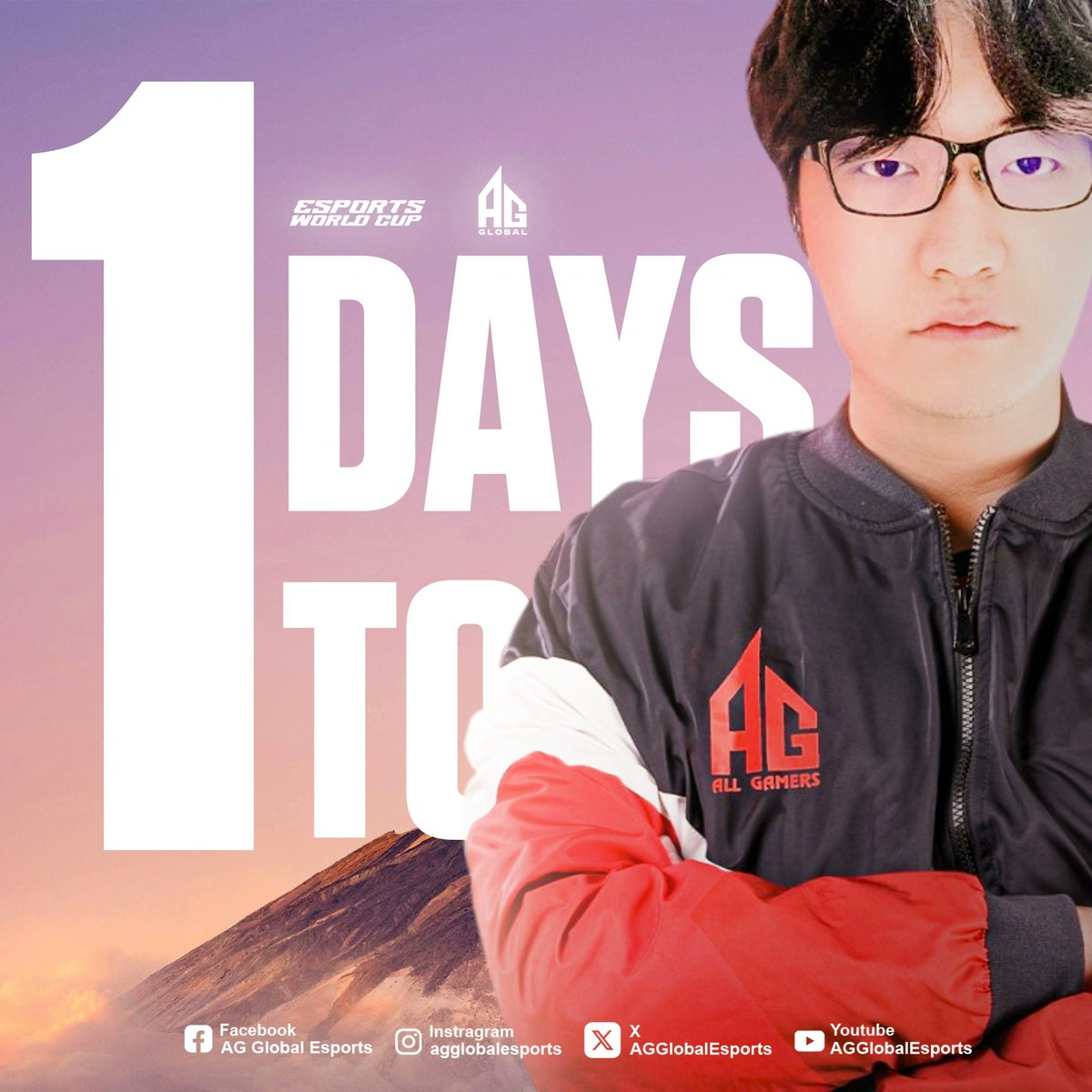 AGGlobalEsports's tweet photo. 24 HOURS ONLY! 🤍✊🏼
CAN'T WAIT TO GRAB THE EWC TROPHY! #EsportsWorldCup
#AGGlobal #AGOP #AllGamersClub #EsportsWorldCup #EWC https://t.co/9unDyxlIbz