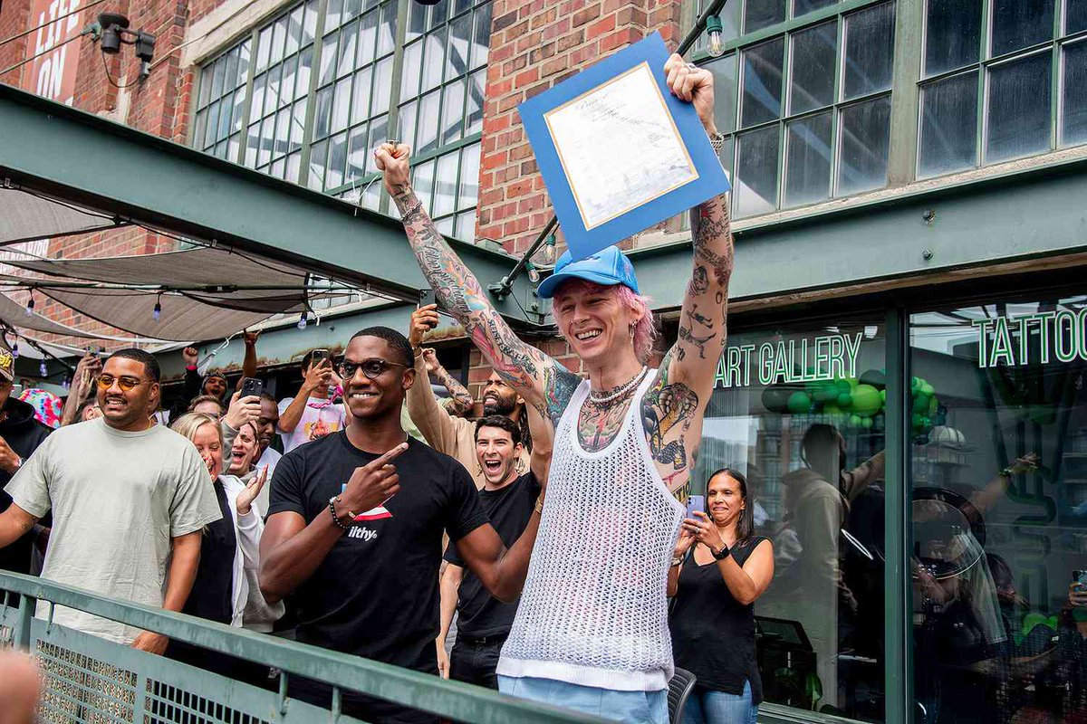 Today is officially MGK Day! 👏

Flashback to when Mayor Bibb made the announcement that brought us all here. Cleveland, let’s celebrate the journey and make today unforgettable! 🔥