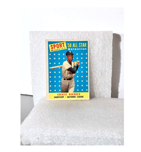 eSportsTrainer1's tweet photo. Ernie Banks Baseball Card 1958 - Click Here https://t.co/baPFnncGeC

#baseball #sports #collectibles #investment #entertainment https://t.co/3iLN3o54Py