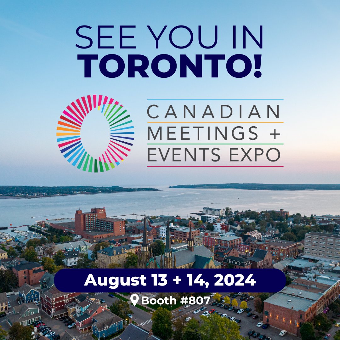 We're so excited to be in Toronto for <a href="/CMEexpo/">Canadian Meetings + Events Expo</a> starting today! 

Visit us at booth #807 to discover why PEI is the perfect spot for your next business event and learn more about your chance to win a fireworks display for your delegates!

#MeetInPEI #CMEExpo