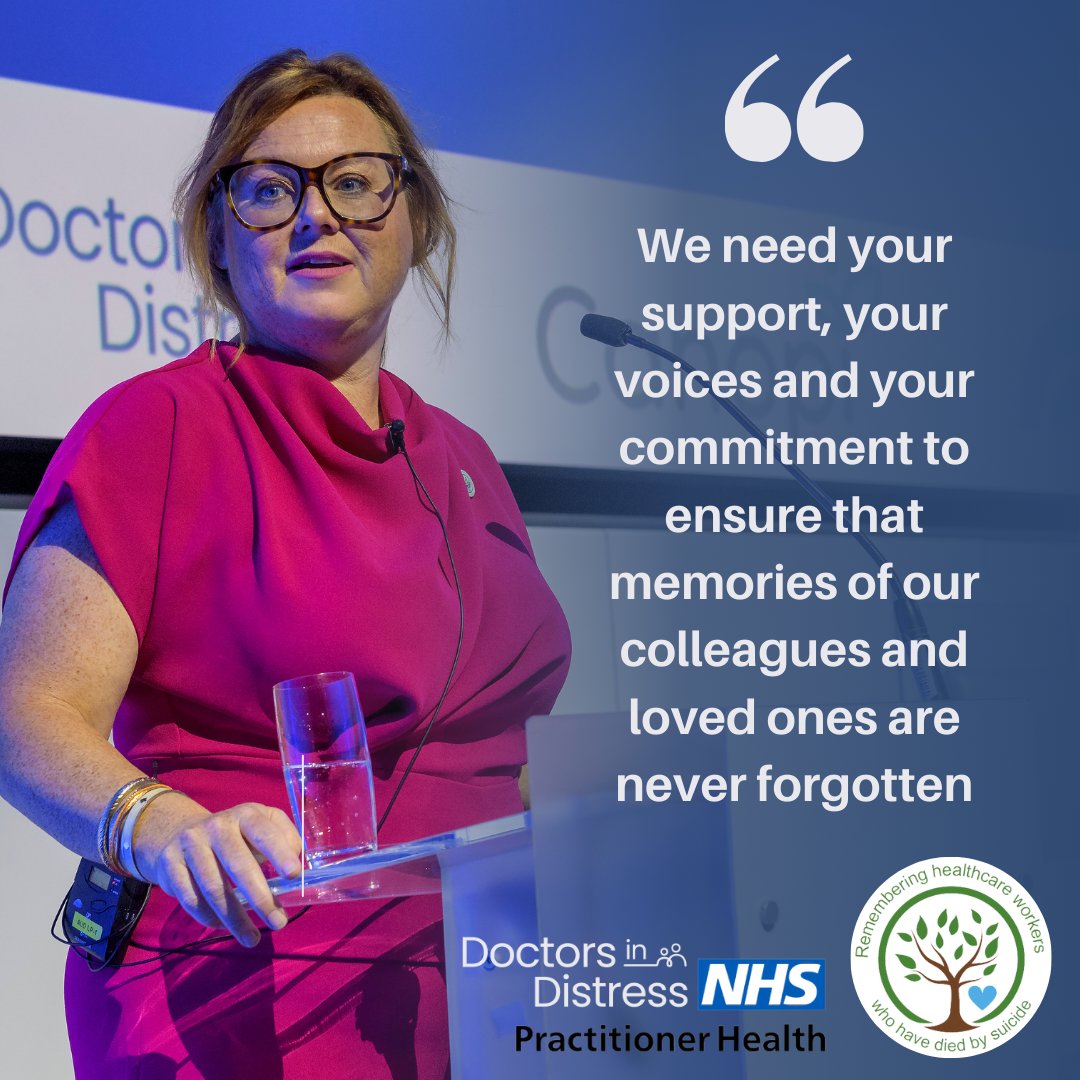 On 17th September, NHS Practitioner Health and <a href="/DoctorsDistress/">Doctors In Distress</a>  are holding the UK’s first annual National Suicide Memorial Day for Health and Care Workers.

Since 2011, 2500 NHS staff have died by suicide- that’s four healthcare workers every week.
Speaking at the Wounded