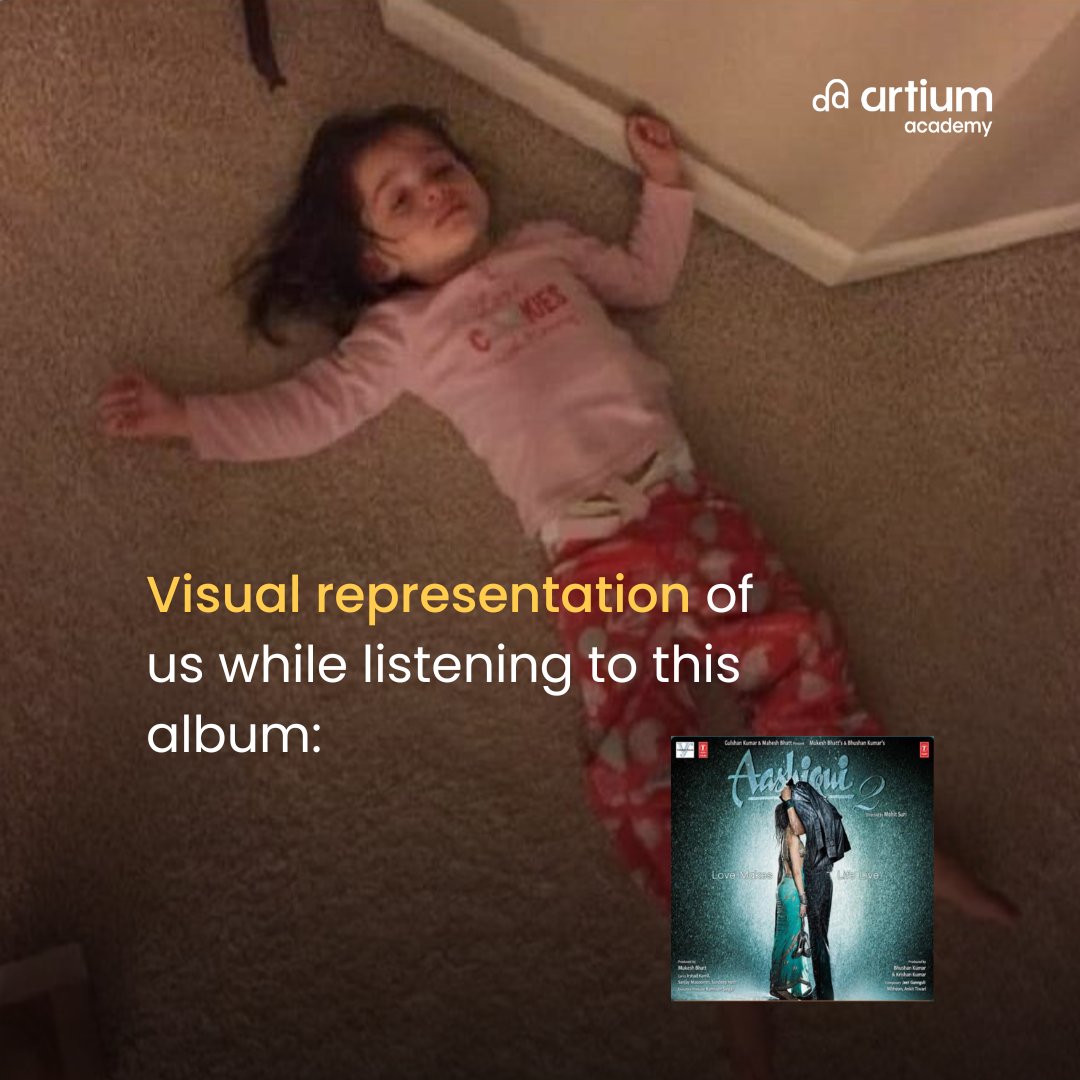 artiumacademy's tweet image. Our go to heartbreak album since 2013 🥹

#ArtiumAcademy #Ashiqui2 #SadSongs #Music #Album #Trending