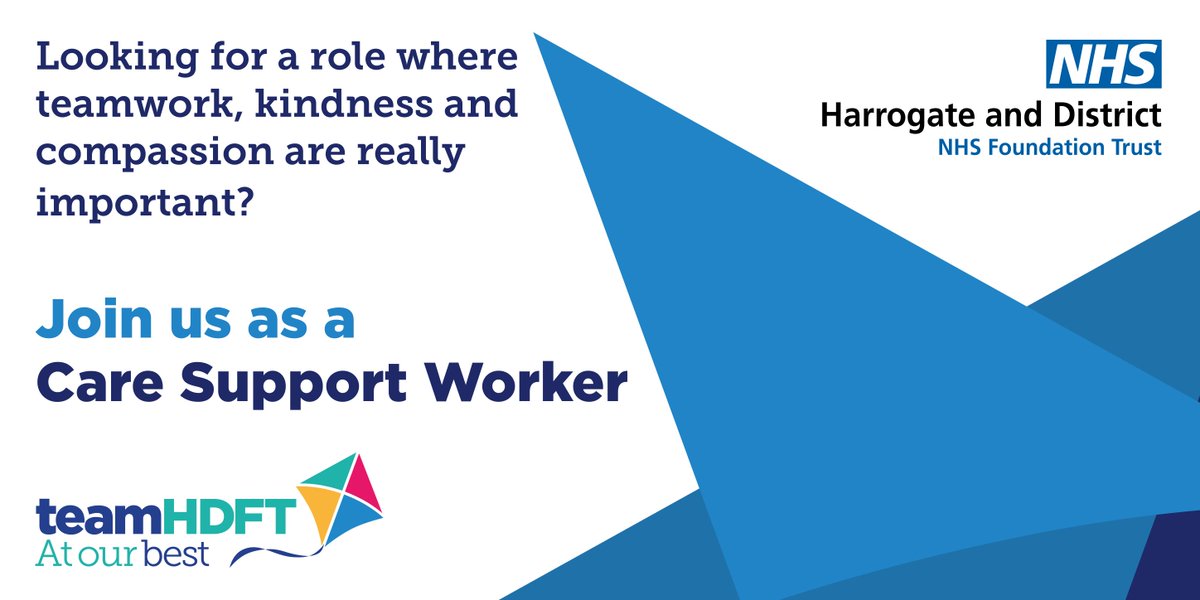 We're looking for a Care Support Worker to join our Outpatients Department at #teamHDFT. For more details and to apply see: bit.ly/3YCK2Rk Closing date: 20 August