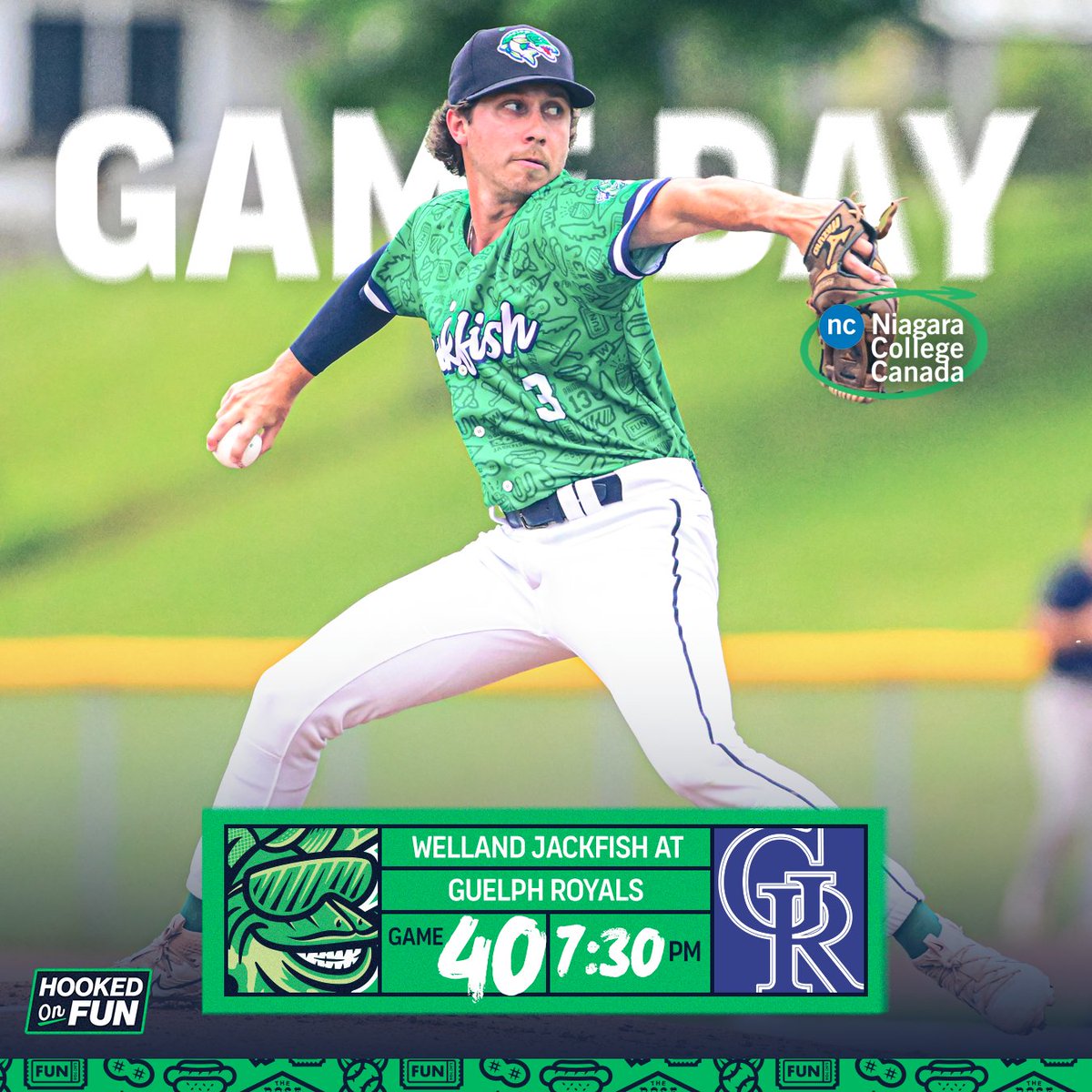 Welland Jackfish (@wellandjackfish) on Twitter photo Hopping on the bus one last time this regular season! It's Game Day presented by <a href="/niagaracollege/">Niagara College</a> 🎉
🏟️ Hastings Stadium
🆚 Guelph
⏰ 7:30 pm
📺 youtube.com/@GuelphRoyals/…
#HOOKEDonFUN Hopping on the bus one last time this regular season! It's Game Day presented by <a href="/niagaracollege/">Niagara College</a> 🎉
🏟️ Hastings Stadium
🆚 Guelph
⏰ 7:30 pm
📺 youtube.com/@GuelphRoyals/…
#HOOKEDonFUN