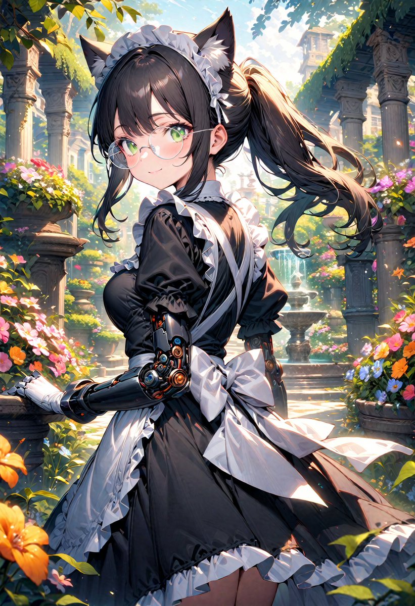 ■3時のメカ娘
庭園の管理者