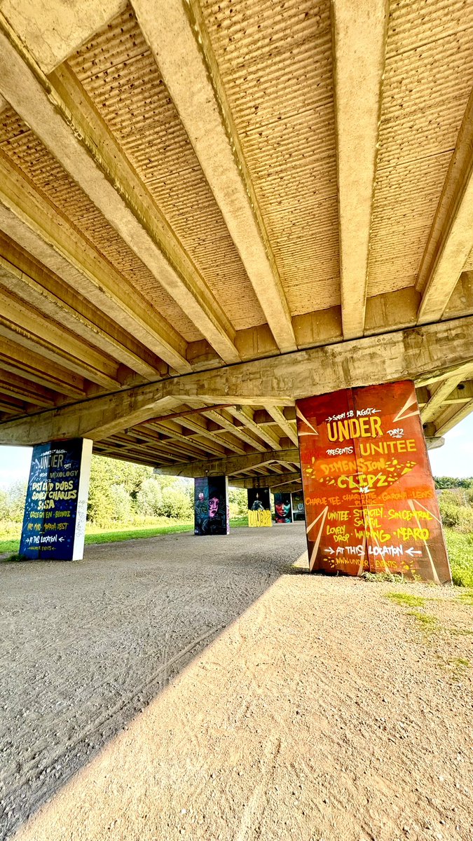 4 Days till we are back for the final time UNDER the bridge this year! Weather looking great 😎, fresh paint under the bridge, tickets running low! Grab yours now at under.events 🙌🏼