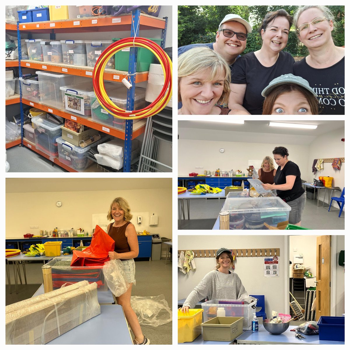 UoHEducation's tweet photo. Rewarding (and hot!) day for some of the #ForestSchool team preparing for the new year and the new and continuing @UniOfHull students #StudentExperience #ComeAndJoinUs #MoreThanJustLectures https://t.co/5V5q1YhpqN