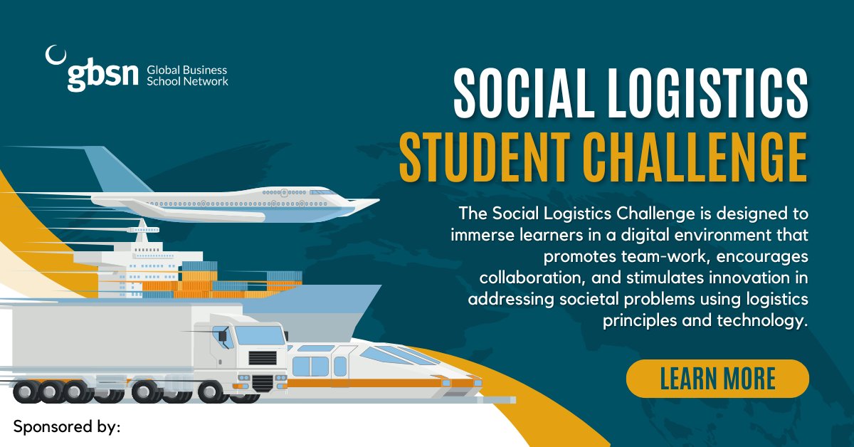 Registration is now OPEN for the Social Logistics Challenge!

In its fourth year, GBSN welcomes students from various fields to form teams and engage in an international virtual contest centered on devising solutions for social logistics issues. 

ow.ly/J52I50SWQOQ